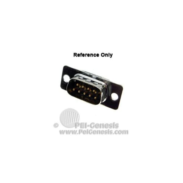 DSUB 9M PCB RA C G50 CAD